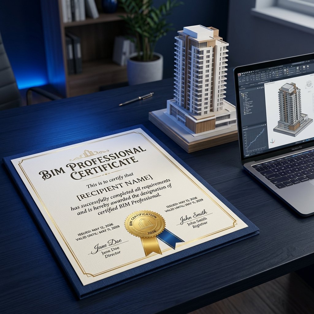 Diploma de certificación BIM profesional